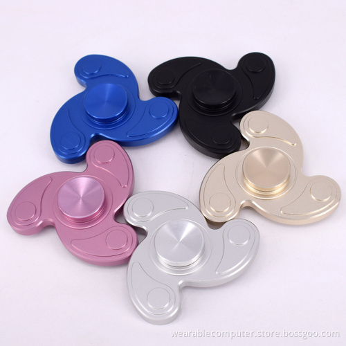 Crazy fidget hand spinner metal whirlwind finger gyro toy for Autism and ADHD free sample